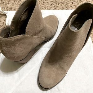 Jessica Simpson suede bootie